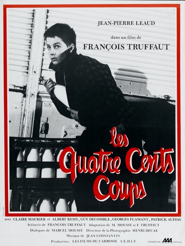 

Постер к фильму "Четыреста ударов" (Les quatre cents coups) A3