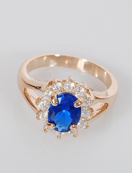 

Кольцо из бижутерного сплава р. 18 Lotus Jewelry 19R-029sz, шпинель/циркон, 19R-029sz
