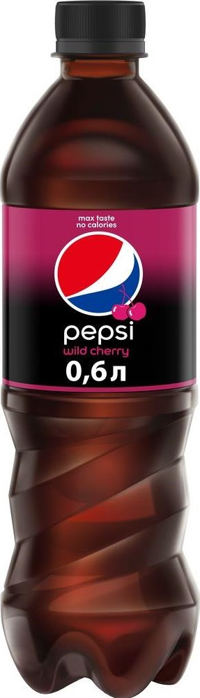 

Газированный напиток Pepsi Wild Cherry 0,6 л