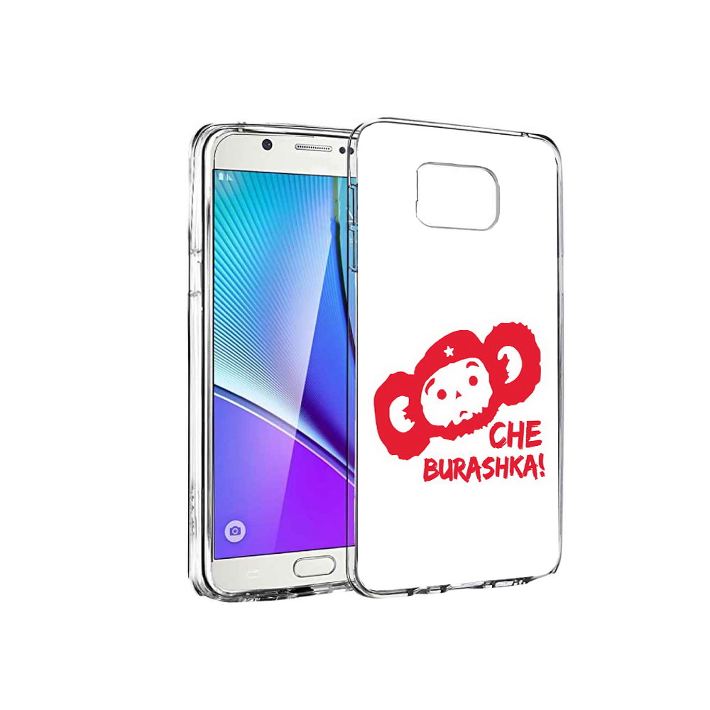 

Чехол MyPads Tocco для Samsung Galaxy Note 5 чебурашка, Прозрачный, Tocco