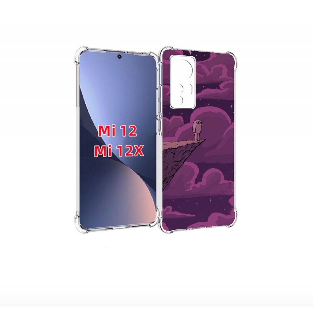 

Чехол бампер MyPads розовая-фасолька для Xiaomi 12., Прозрачный, Tocco