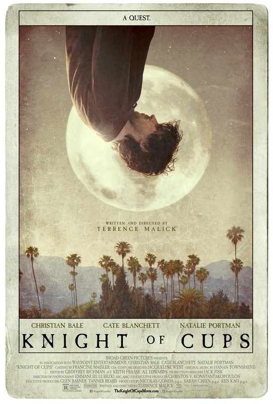 

Постер к фильму "Рыцарь кубков" (Knight of Cups) 50x70 см