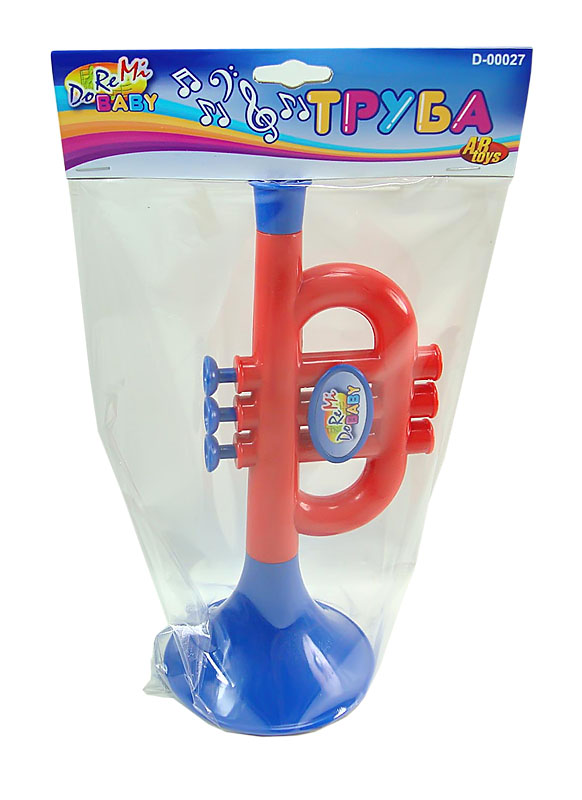 Игрушечный музыкальный инструмент Труба