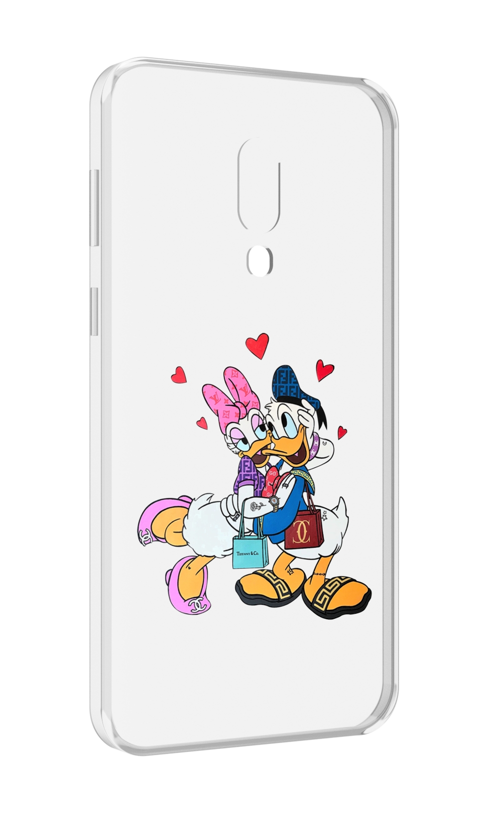 

Чехол MyPads модные-влюбленные-утки для Meizu 16 Plus / 16th Plus, Прозрачный, Tocco