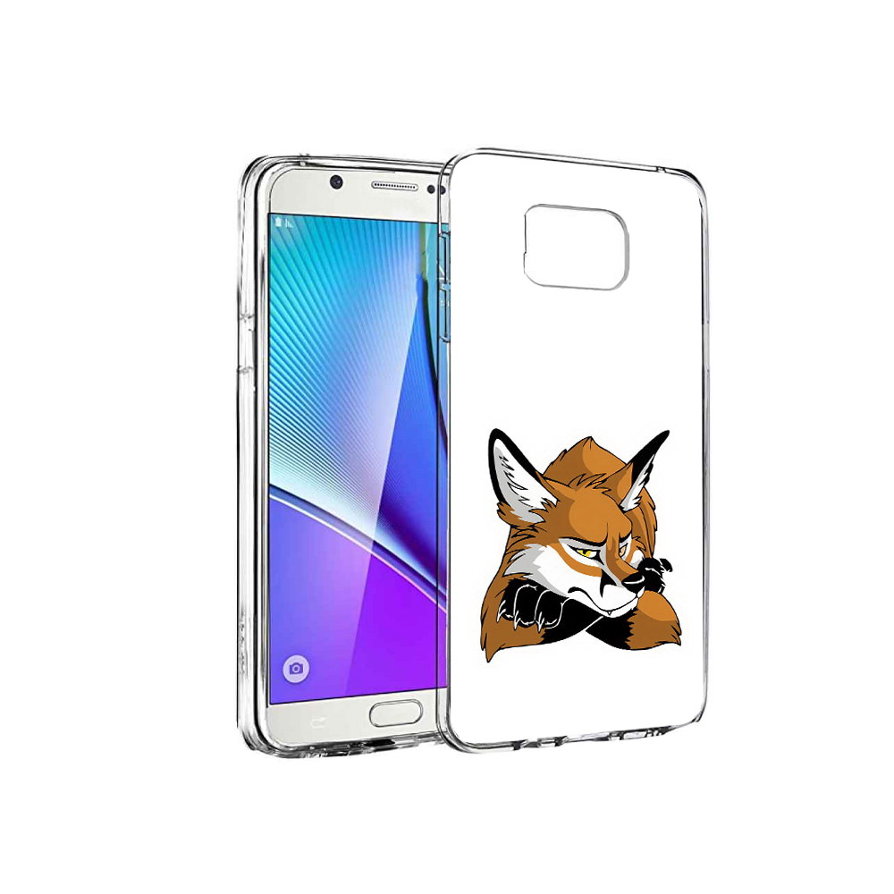 Чехол MyPads Tocco для Samsung Galaxy Note 5 фокс