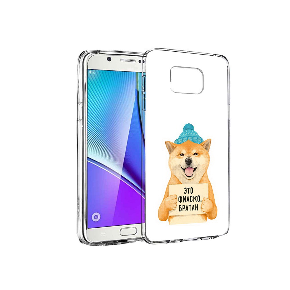 

Чехол MyPads Tocco для Samsung Galaxy Note 5 фиаско, Прозрачный, Tocco