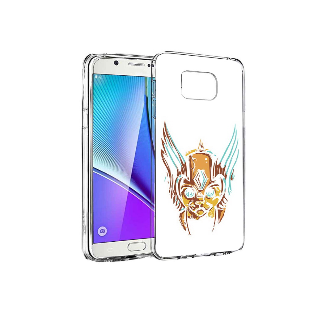 

Чехол MyPads Tocco для Samsung Galaxy Note 5 тор абстракция, Прозрачный, Tocco