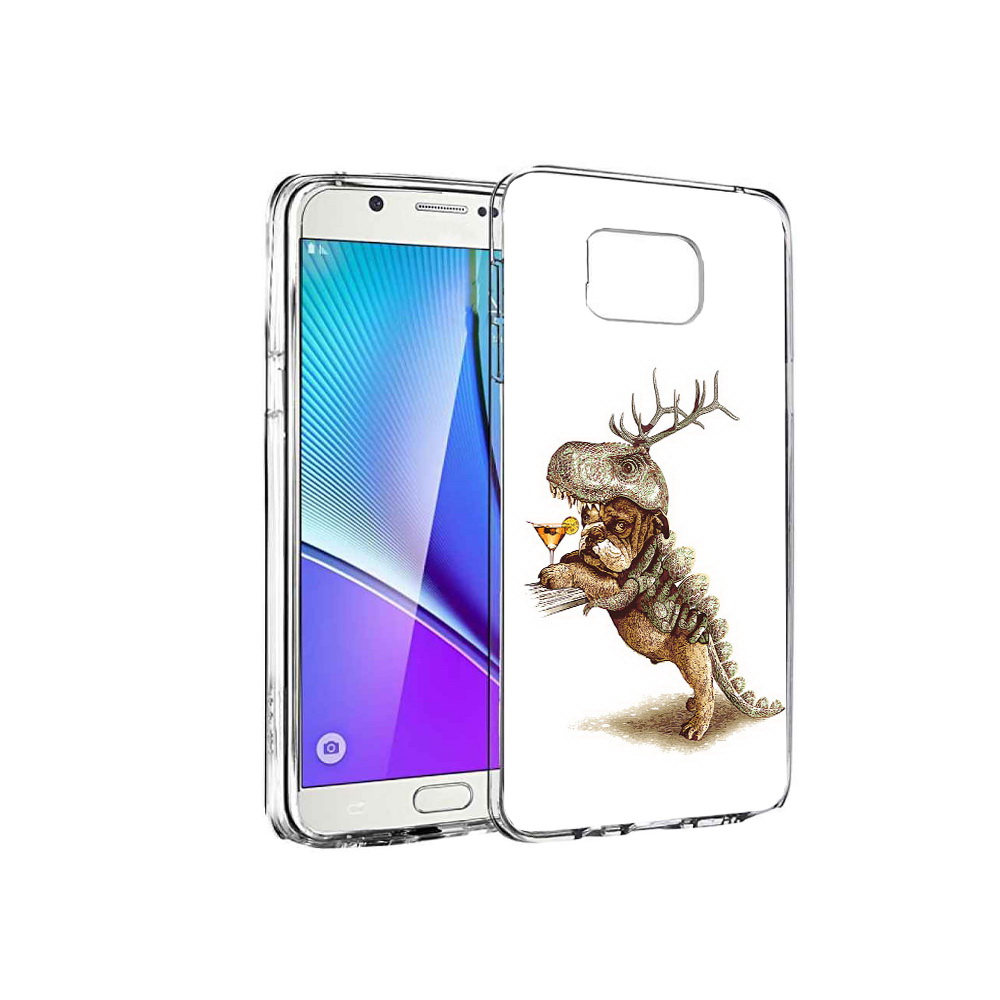 

Чехол MyPads Tocco для Samsung Galaxy Note 5 тематическая вечеринка, Прозрачный, Tocco