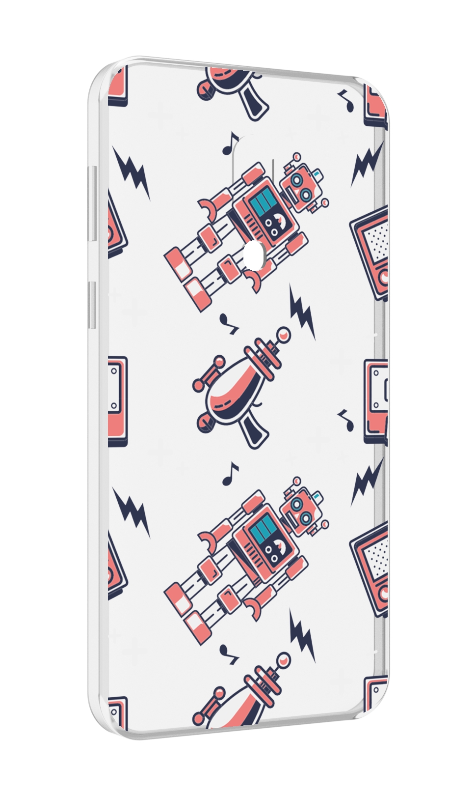

Чехол MyPads мини-роботы для Meizu 16 Plus / 16th Plus, Прозрачный, Tocco