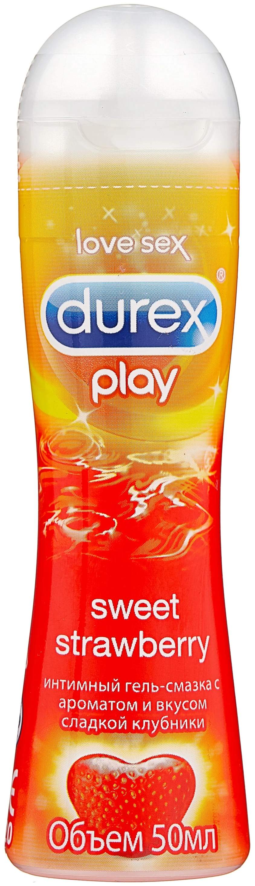 Гель-смазка Durex Play Sweet Strawberry 50 мл  - купить