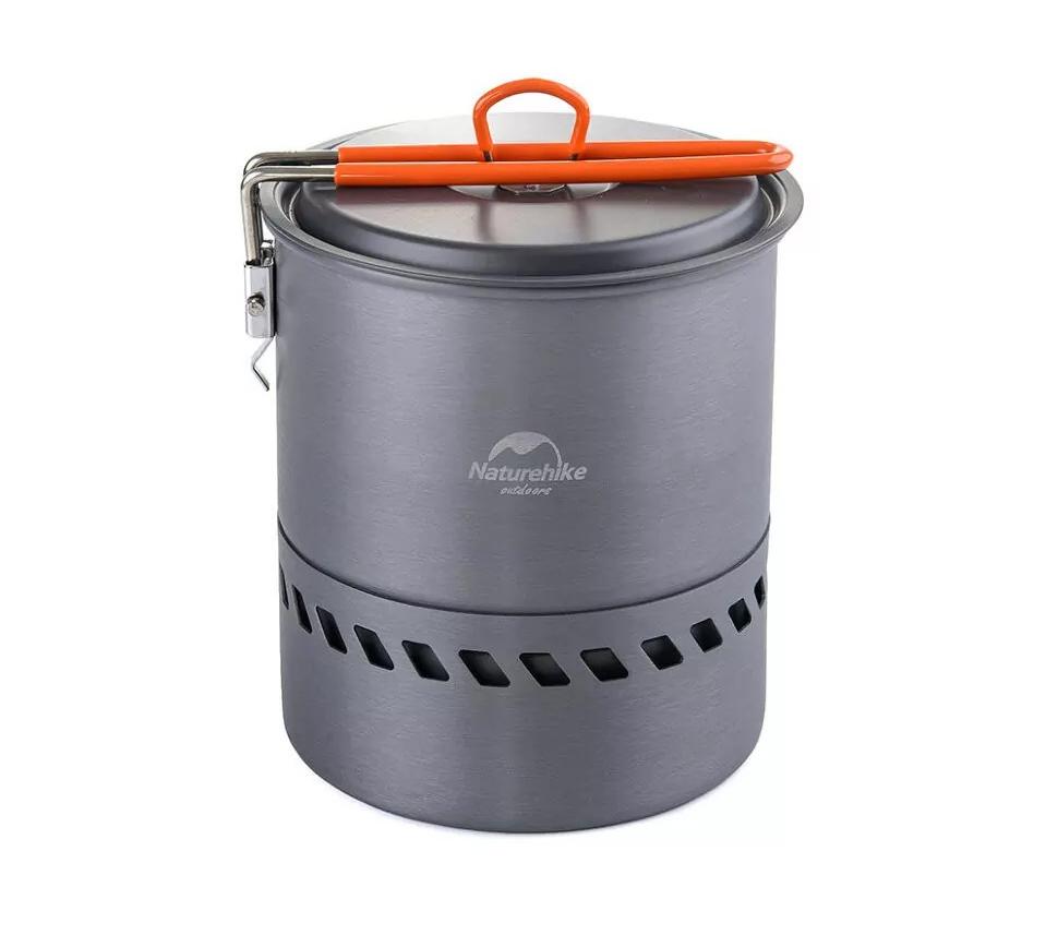 фото Котелок naturehike 2022 nh camping energy saving pot grey