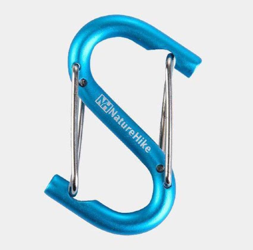

Карабин Naturehike 2022 S-Type Aluminum Alloy Hanging Sign Buckle Blue, NH15A003-H