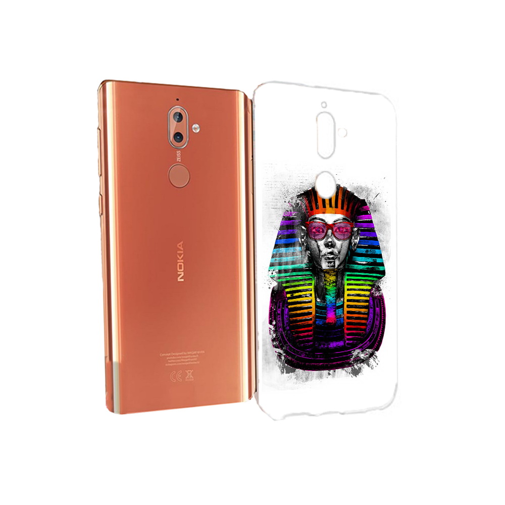 

Чехол MyPads Tocco для Nokia 9 модная богиня (PT126479.94.479), Прозрачный, Tocco
