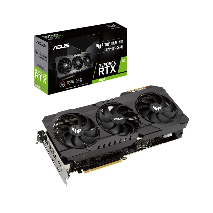 фото Видеокарта asus tuf gaming geforce rtx 3090 (tuf-rtx3090-24g-gaming)