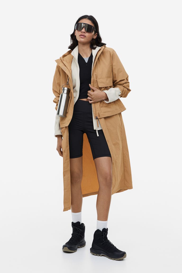 

Плащ женский H&M 1123776004 бежевый 3XL (доставка из-за рубежа), 1123776004