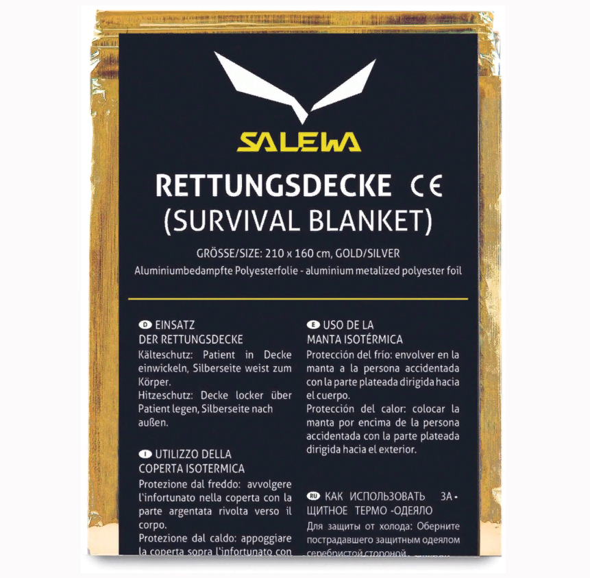 Спасательное Одеяло Salewa Rescue Blanket GoldSilver 935₽