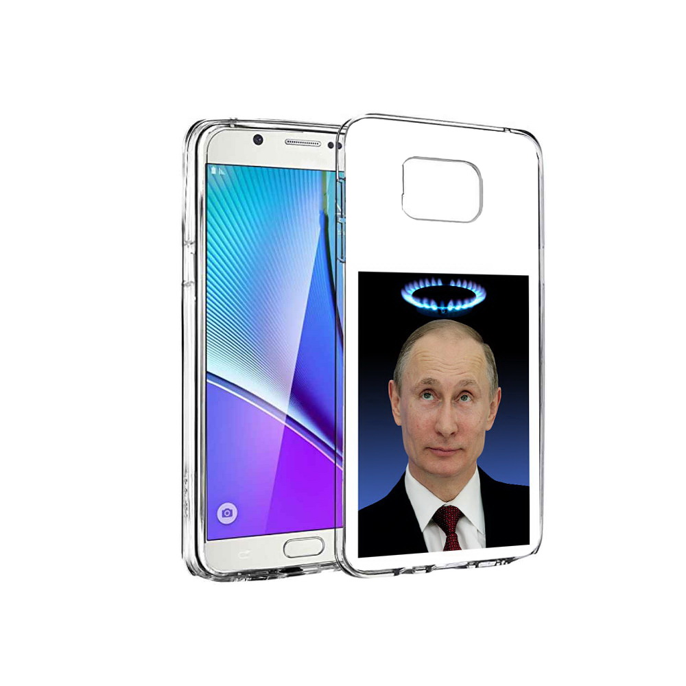 

Чехол MyPads Tocco для Samsung Galaxy Note 5 святой газ, Прозрачный, Tocco