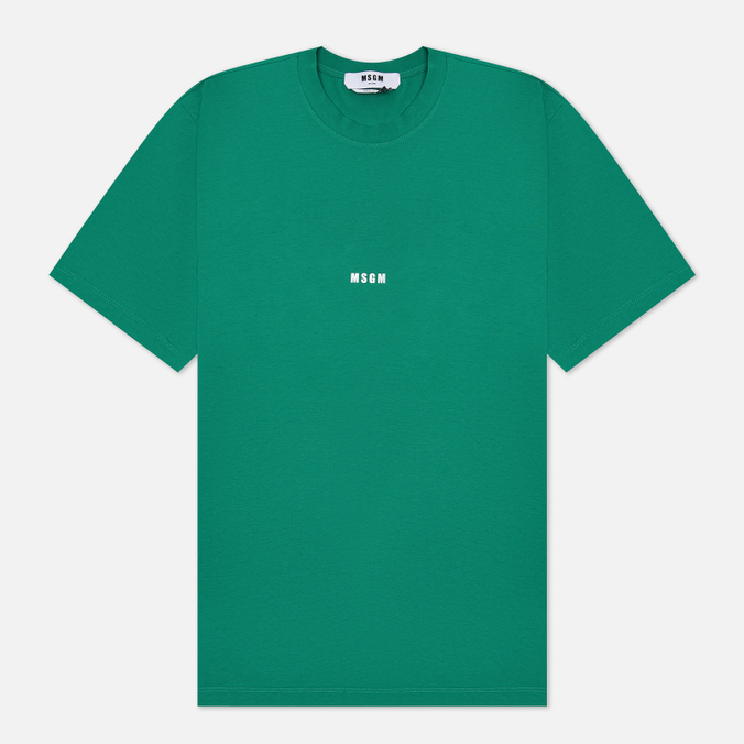 

Футболка мужская MSGM 3340MM500 227798 38 зеленая S, 3340MM500 227798 38