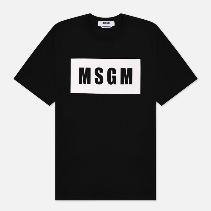 

Футболка мужская MSGM 2000MM520 200002 99 черная M, 2000MM520 200002 99
