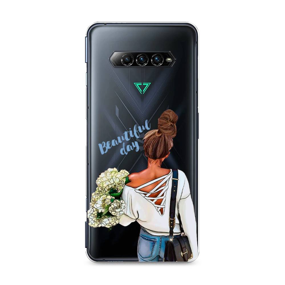 

Чехол Awog на Xiaomi Black Shark 4 pro "Beautiful day vector", Коричневый;белый;зеленый, 317650-6