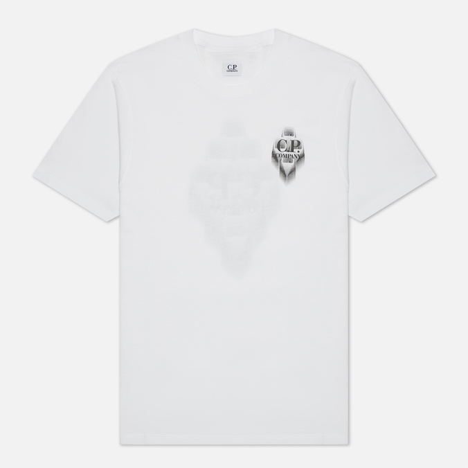 

Футболка мужская C.P. COMPANY 13CMTS227A006011W 103 белая 2XL, 13CMTS227A006011W 103