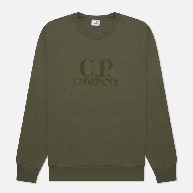 

Свитшот мужской C.P. COMPANY 13CMSS163A005086W 669 зеленый L, 13CMSS163A005086W 669