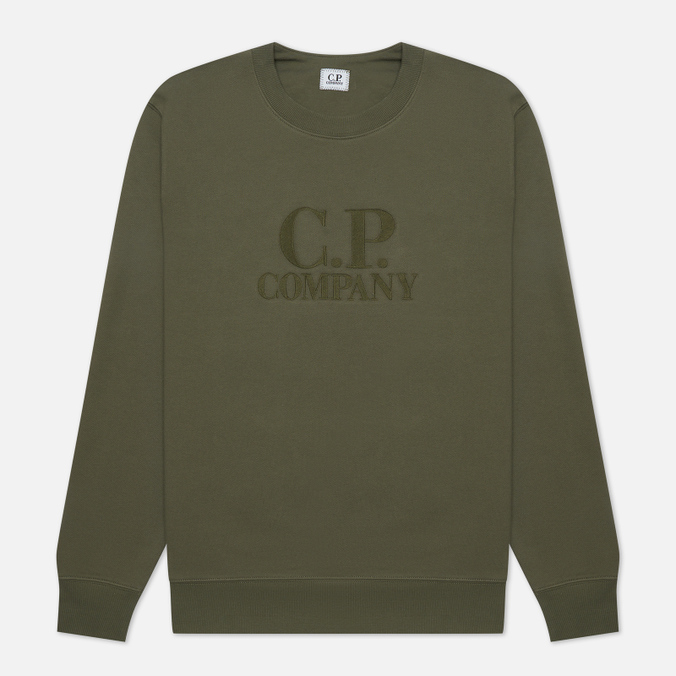 

Свитшот мужской C.P. COMPANY 13CMSS163A005086W 669 зеленый S, 13CMSS163A005086W 669