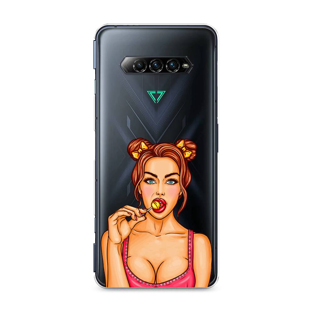 

Чехол Awog на Xiaomi Black Shark 4 pro "Вкусный леденец", Бежевый;коричневый;розовый, 317650-7