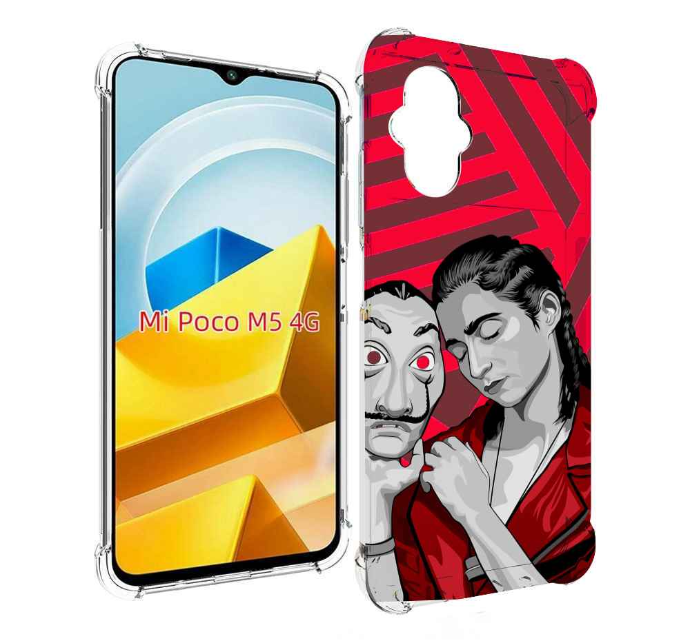 

Чехол MyPads Tocco для Xiaomi M5 Найроби-бумажного-дома, Прозрачный, Tocco