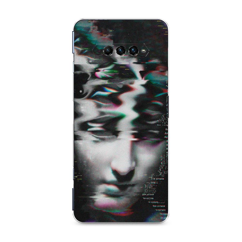 

Чехол Awog на Xiaomi Black Shark 4 pro "Glitch Art", Серый, 317650-9