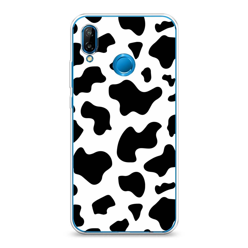 

Чехол Awog на Huawei Nova 3E "Пятна коровы", Белый;черный, 65650-1