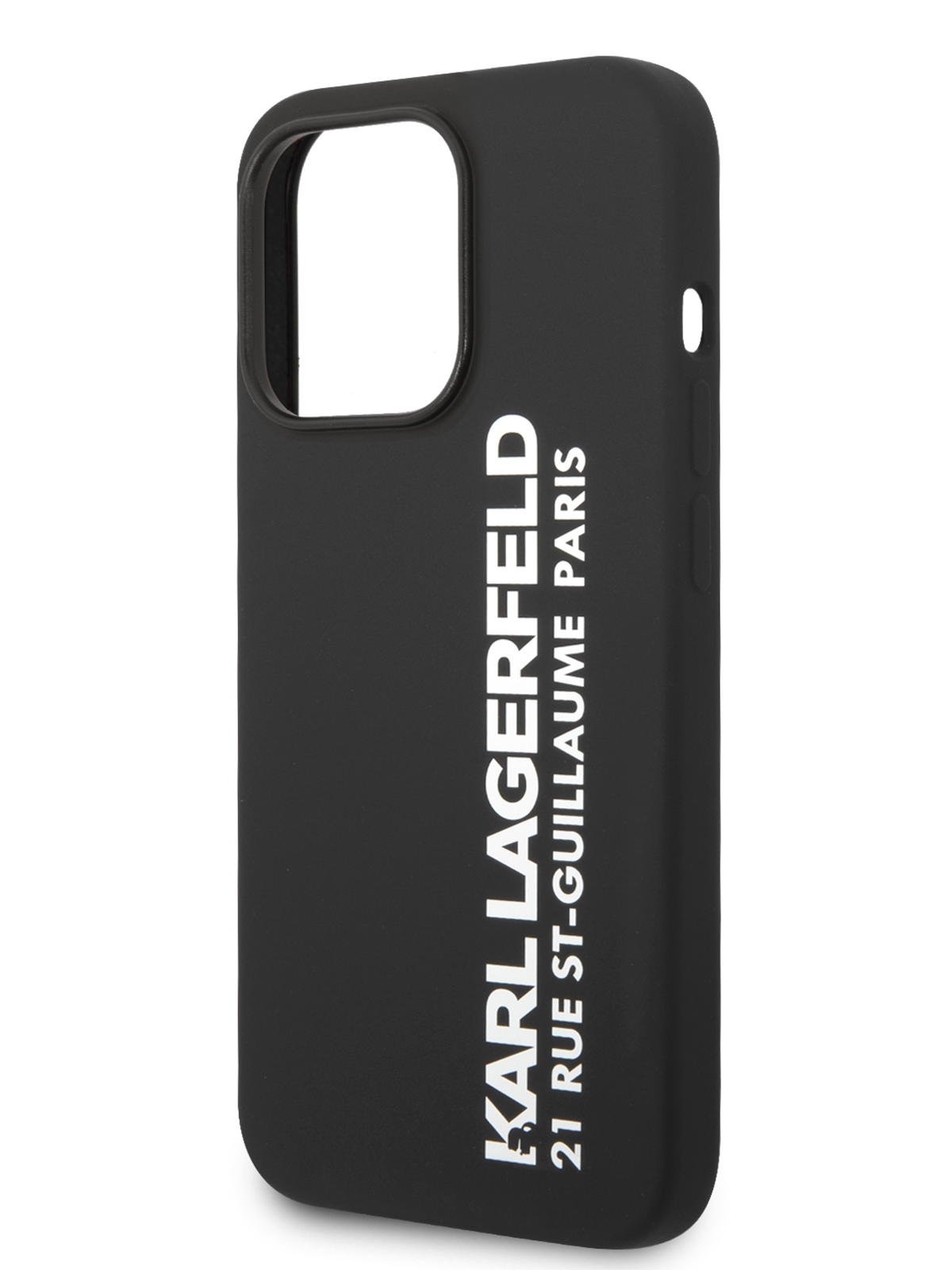 Чехол Karl Lagerfeld для iPhone 14 Pro силиконовый, Black