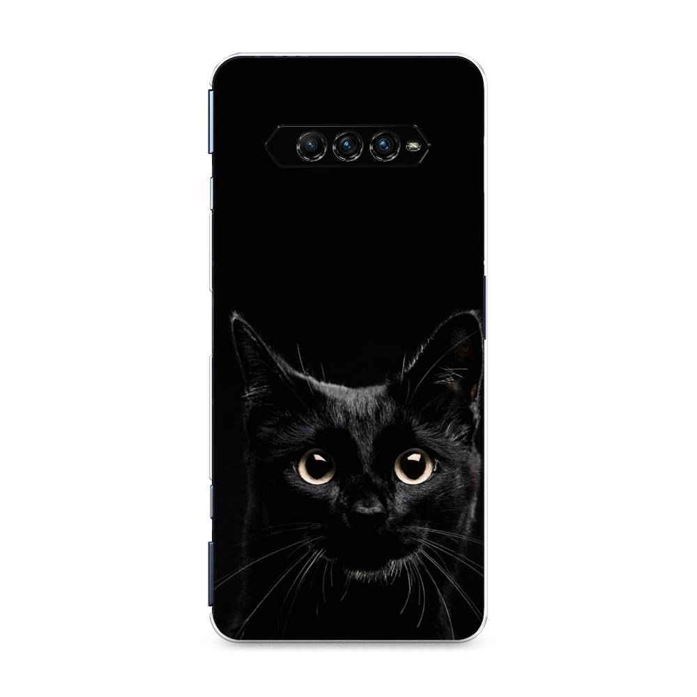 

Чехол Awog на Xiaomi Black Shark 4 pro "Добрый кот", Черный, 317650-1