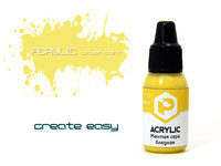 

F19 Pacific88 Краска акриловая Желтая сера бледная (Pale Yellow sulfur) Объем: 10 мл., Желтый