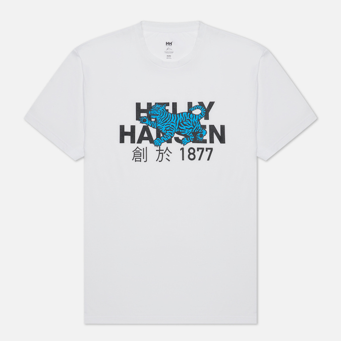 

Футболка мужская Helly Hansen 65851-001 белая XL, 65851-001