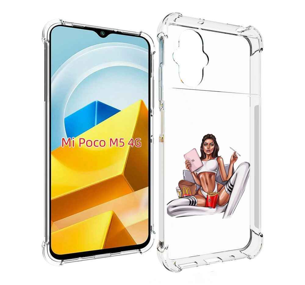 

Чехол MyPads Tocco для Xiaomi M5 Модная-иллюстрация-девушки женский, Прозрачный, Tocco