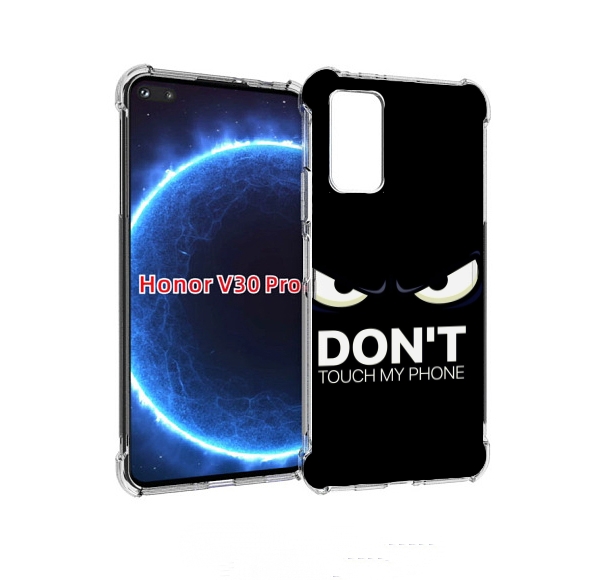 

Чехол бампер MyPads не надо-2 для Honor V30 Pro, Прозрачный, Tocco