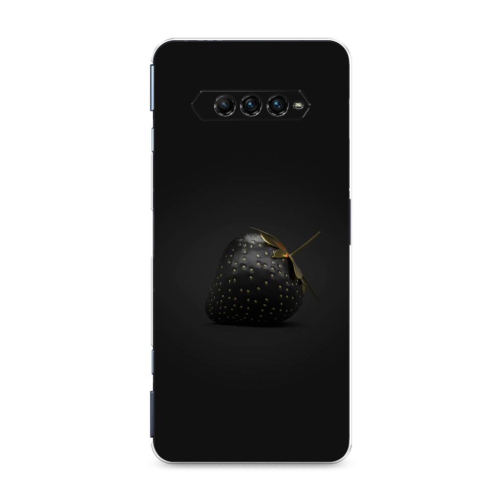 

Чехол Awog на Xiaomi Black Shark 4 pro "Черная клубника", Золотистый;черный;серый, 317650-10