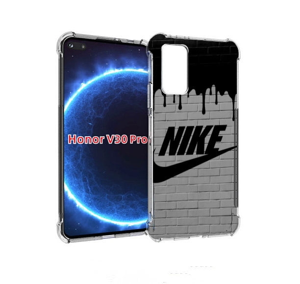 

Чехол бампер MyPads найк в краске для Honor V30 Pro, Прозрачный, Tocco