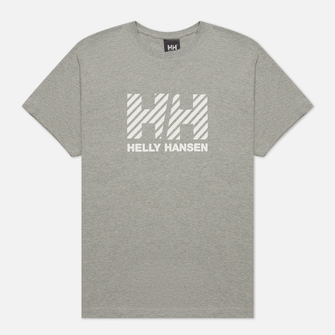 

Футболка мужская Helly Hansen 53428-949 серая S, 53428-949