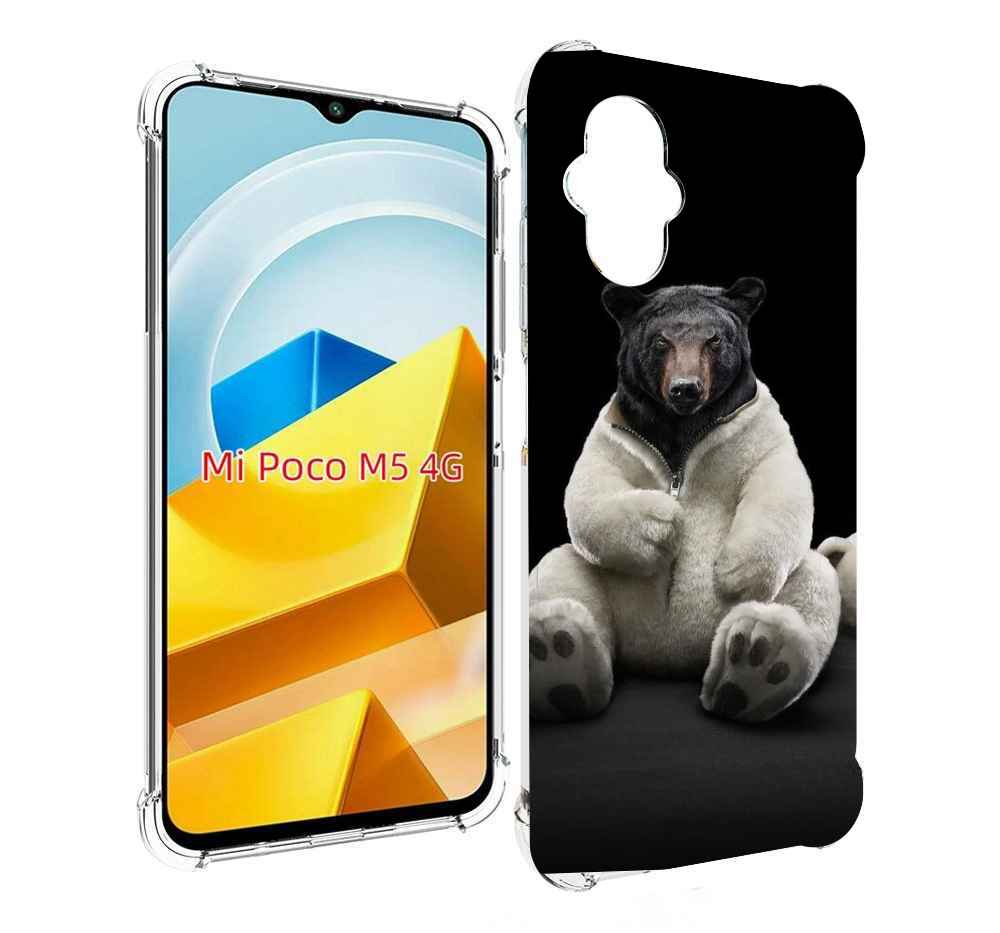 

Чехол MyPads Tocco для Xiaomi M5 Медведь-бурый-белый, Прозрачный, Tocco