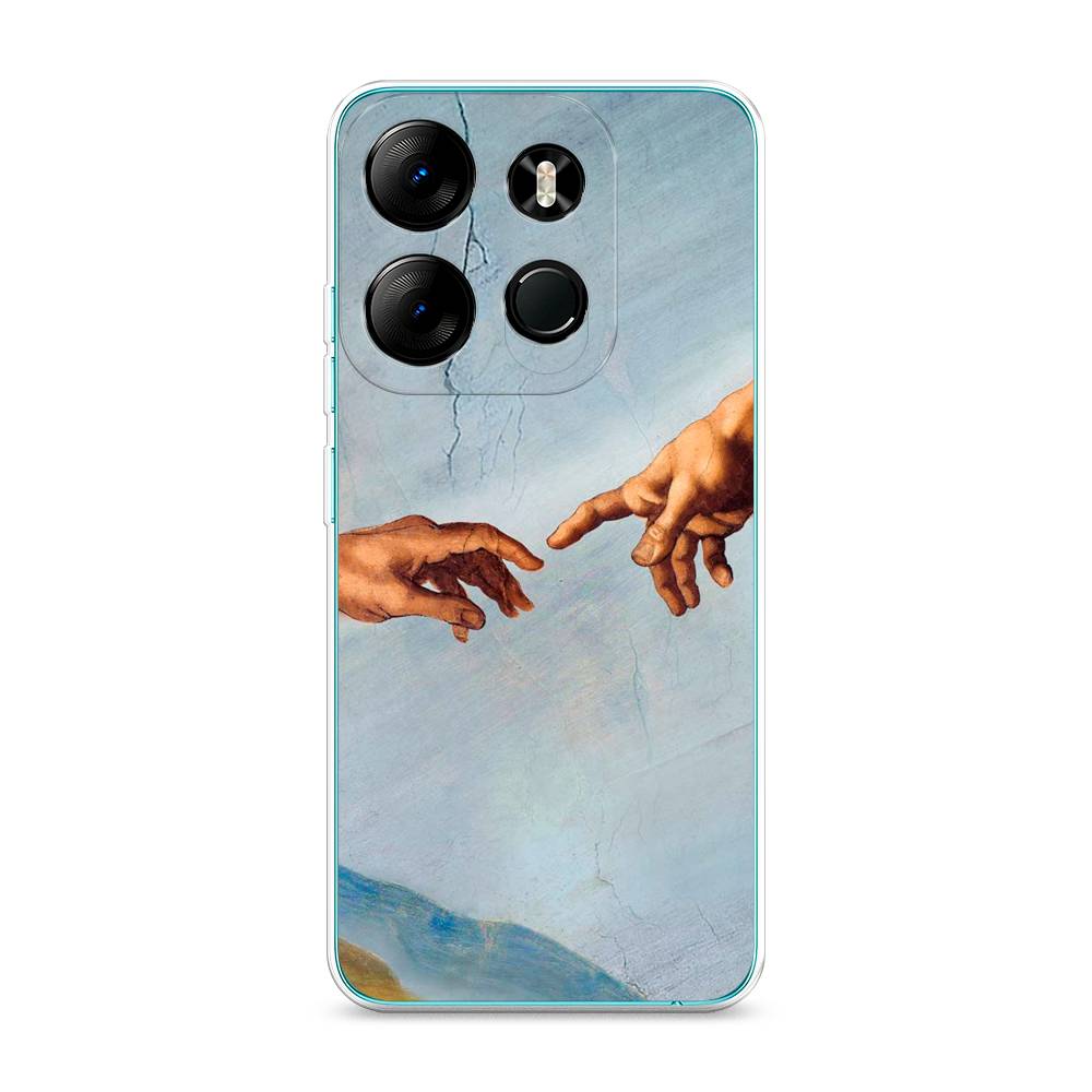

Чехол Awog на Tecno Pop 7 Pro "Сотворение Адама", Голубой;коричневый;серый, 303450-9