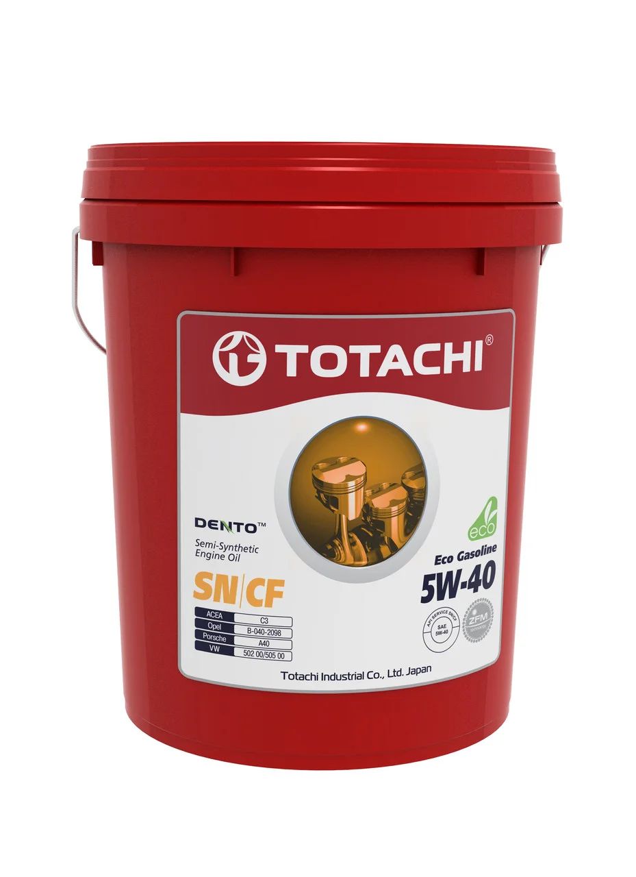

Моторное масло Totachi Dento Eco Gasoline Semi-Synthetic SN/CF 5W30 60 л, Dento Eco Gasoline Semi-Synthetic SN/CF