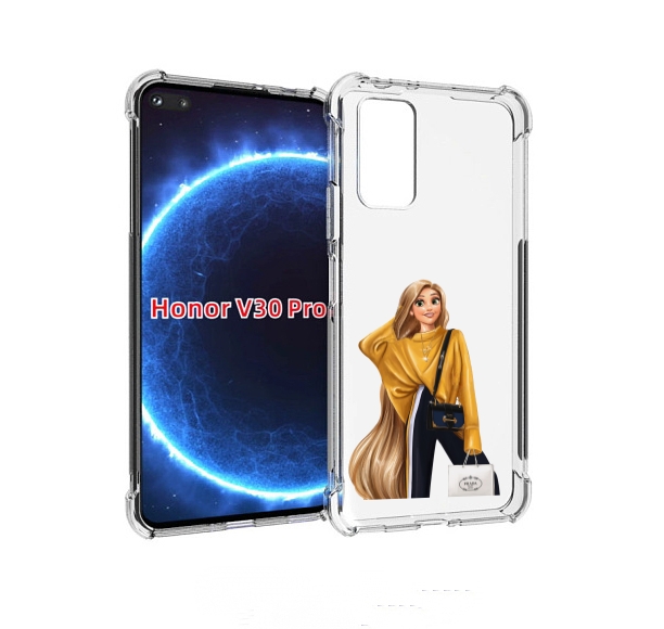 

Чехол бампер MyPads модная-рапунсель женский для Honor V3, Прозрачный, Tocco