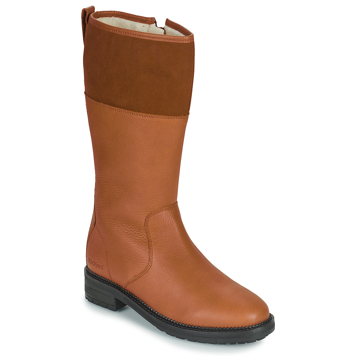 

Полусапоги женские KicKers 17684248 бежевые 41 EU, Бежевый, 17684248