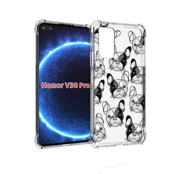 

Чехол бампер MyPads мини-собачки-черно-белый для Honor V3, Прозрачный, Tocco