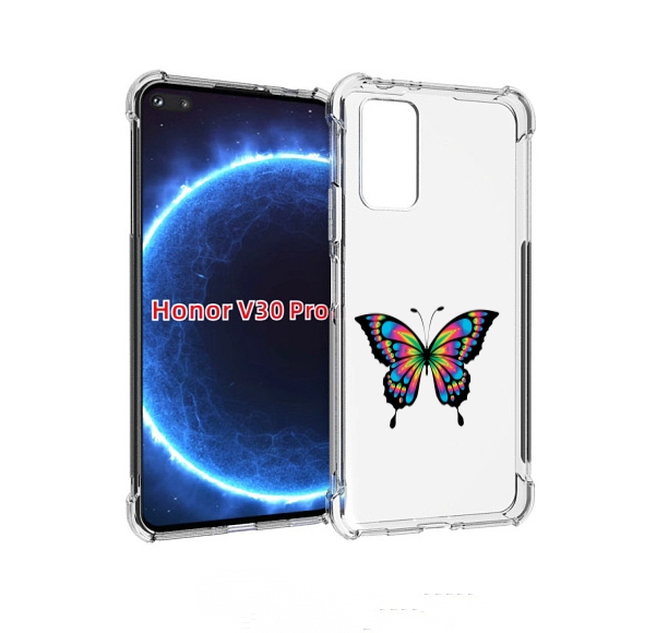 

Чехол бампер MyPads мини-бабочка для Honor V30 Pro, Прозрачный, Tocco
