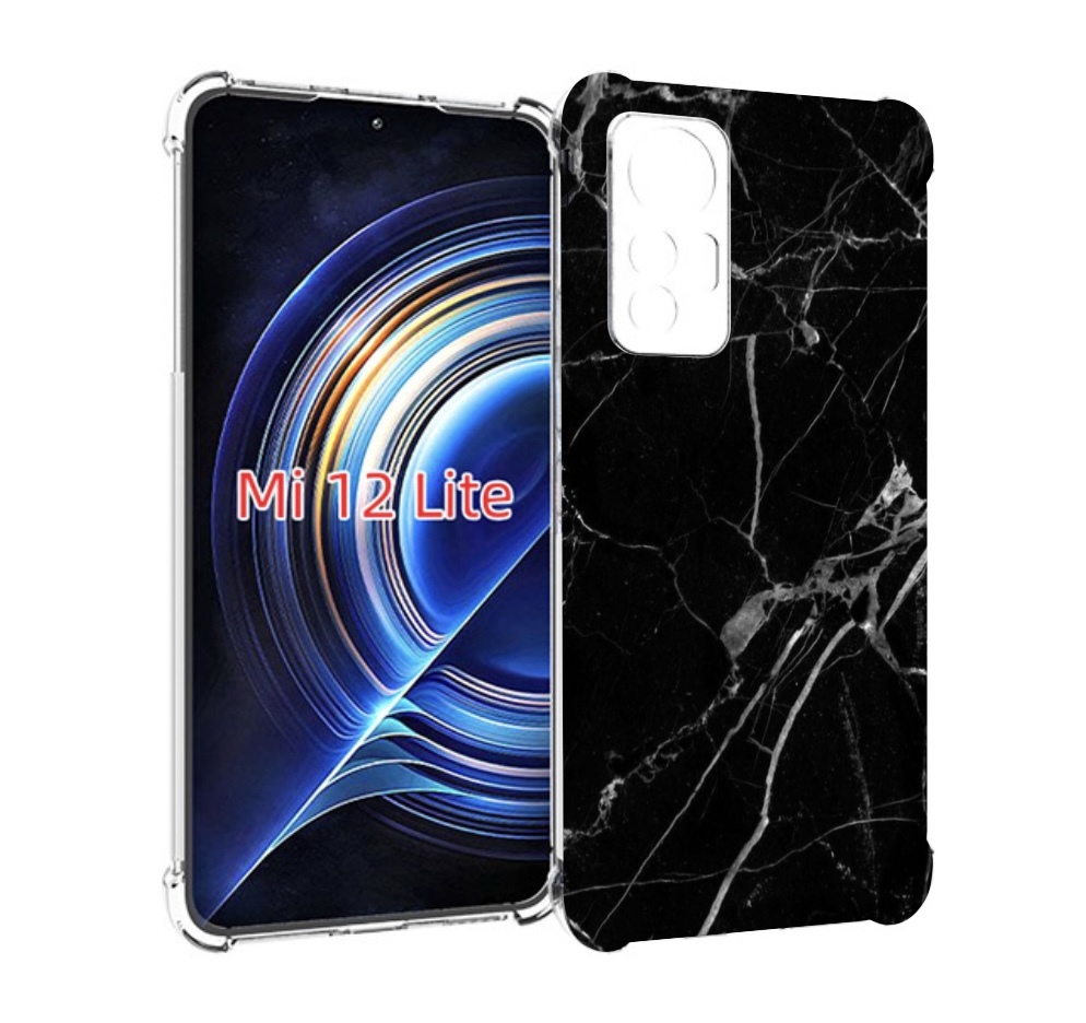 

Чехол MyPads разбитое стекло для Xiaomi 12 Lite, Прозрачный, Tocco