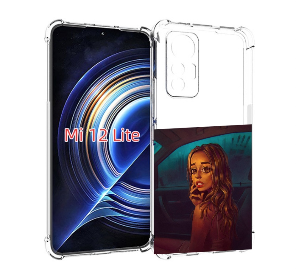 

Чехол MyPads пуп-невесты женский для Xiaomi 12 Lite, Прозрачный, Tocco