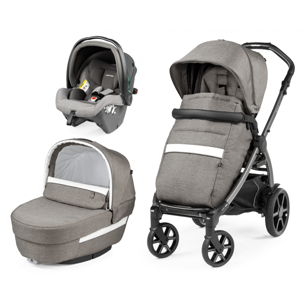 

Коляска 3 в 1 Peg-Perego Book SLK Modular City Grey